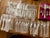 This is a set of 45 piece, service for 8 stainless silverware that has never been taken out of the original packaging. It...