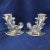 Fostoria Baroque Cornucopia Candlesticks Silver Overlay - A Pair For Sale In Phoenix - Image 6 of 6
