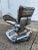 Jason Seley 1919- 1983, Swivel Chrome Lounge Chair. Beautifully made with bumpers from cars from the 50's and 60's. Chair...