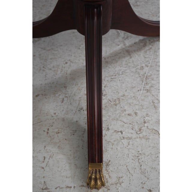 Henkel Harris Mahogany Model 2207 Double Pedestal Dining Table For Sale - Image 16 of 18