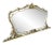 Large Golden Mirror, Italy, 1950s For Sale