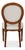 2020s Louis XVI Dining Chairs with Oval Backs in Walnut, Sets of 2 For Sale - Image 5 of 12