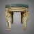 Wood 19th Century Louis XV Lacquered Wooden Stool For Sale - Image 7 of 9