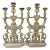 Large Italian Baroque Giltwood Altar Candelabra-Pair For Sale