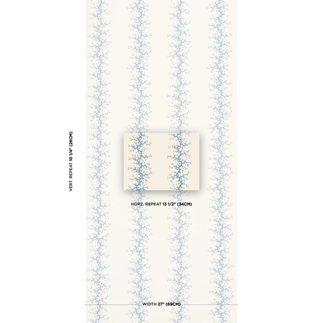 Delicate coral branches create this elegant wallpaper’s unique stripe effect. Surface-printed on a flat paper ground,...