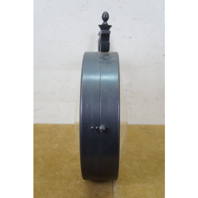 Grand Central Station Double Sided Roman Numeral Railway Clock 16" For Sale - Image 4 of 15