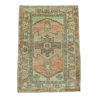 Turkish Vintage Rug 3'9" x 5'4" #20787 For Sale