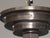 Art Deco Chromed Pendant Lamp with 3 Globes, 1930s For Sale - Image 4 of 10