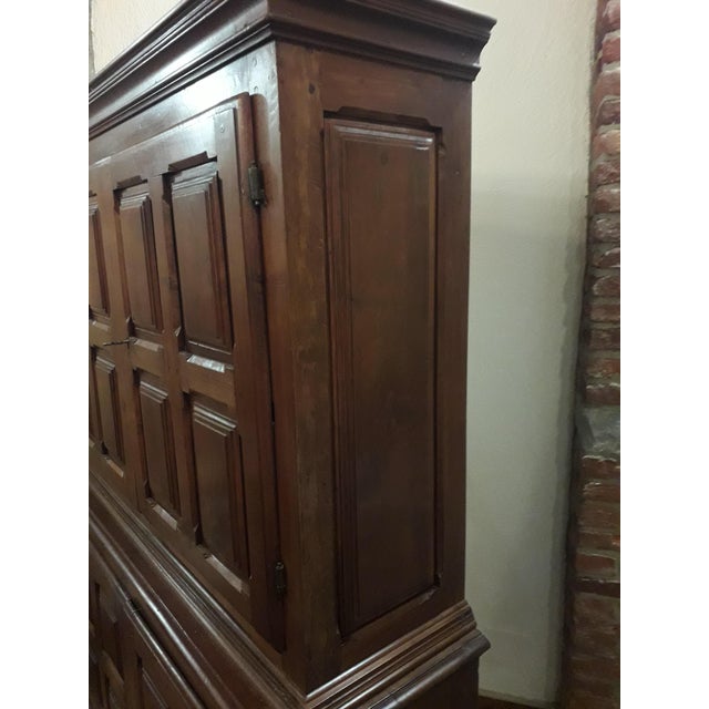 Wood Ancient Walnut Sideboard For Sale - Image 7 of 14