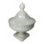 Westmoreland White Milk Glass English Hobnail Pedestal Candy Dish For Sale