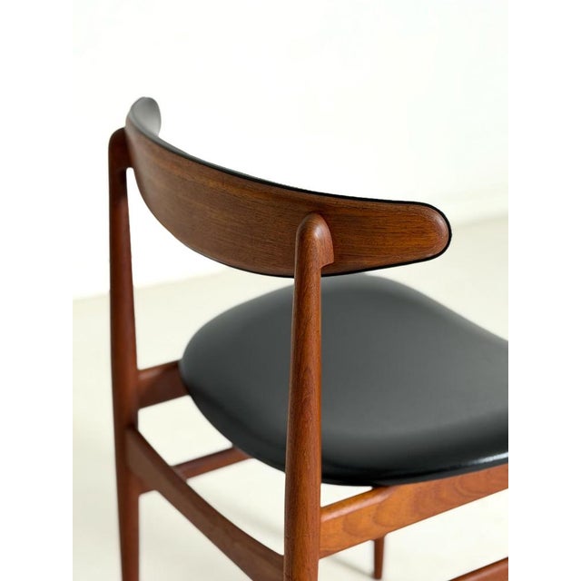 Danish Teak Chairs, 1960s, Set of 4 For Sale - Image 9 of 13