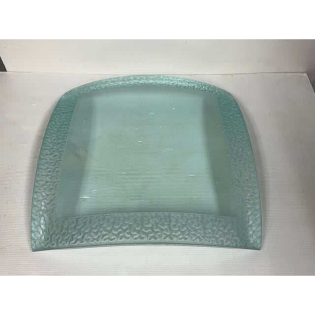 Stephen Schlanser Studio Art Glass Large Bowl, Circa 1998 For Sale - Image 11 of 12
