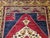 Vintage Turkish Oushak Area Rug, Hand-Knotted Geometric, Navy & Red, 6' x 9' For Sale - Image 16 of 17