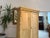 Wood Antique Farmhouse Wardrobe in Wood, 1875 For Sale - Image 7 of 9