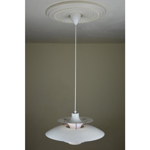 Metal Early PH 5 Pendant Lamp with Spring Frame by Poul Henningsen for Louis Poulsen, Denmark, 1960s For Sale - Image 7 of 12
