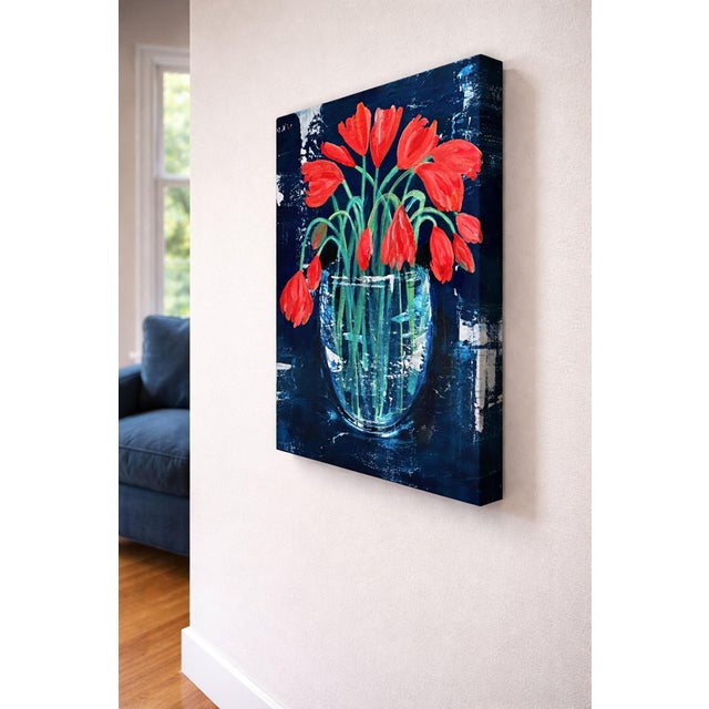 This listing is for a 30 x 30cm acrylic on canvas painting, with a signed certificate of authentication. My work explores...