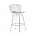 Harry Bertoia for Knoll Mid Century Chrome Counter Stools - Pair For Sale - Image 10 of 13