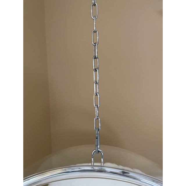 Contemporary Iconic Eero Aarnio Silver Bubble Chair For Sale - Image 3 of 9