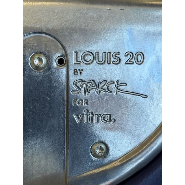 Purple Philippe Starck for Vitra "Louis 20 Chair For Sale In Los Angeles - Image 6 of 9