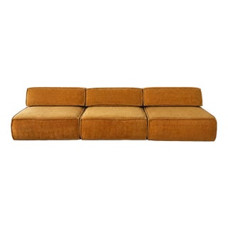 Trio 3-Seater Sofa by Cor for Form AG, 1970s, Set of 6 For Sale
