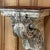 Pair 18th Century French Neoclassical Hand-Carved Painted Wall Sconces ~ Corbels For Sale - Image 9 of 13