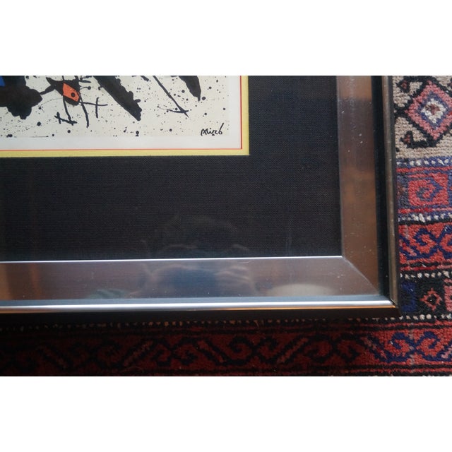 1970s Joan Miro Lithograph - Agora 1 For Sale - Image 12 of 14