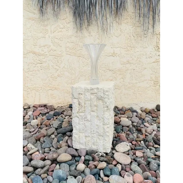 Beautiful crystal display for flowers.