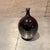Mid-Century Modern Japanese Bud Vase Dark Brown Glaze Pottery Mingei Tenmoku For Sale - Image 11 of 11