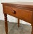 Brown Antique Early American Turned Wood Single Drawer Side Table For Sale - Image 8 of 10