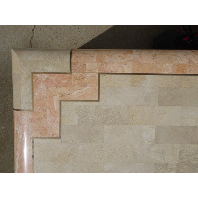 Stone Marquetry Living Room Table, 1950s For Sale - Image 11 of 18