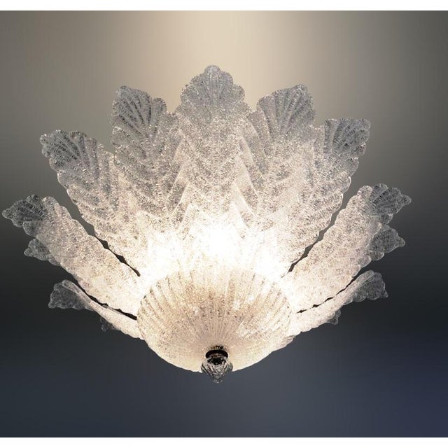 Glass 21st Century Palma Chandelier by Fabio LTD For Sale - Image 7 of 7