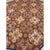 Neoclassical 1840s Burgundy Ground Floral Antique European Neoclassical Aubusson Round Rug For Sale - Image 3 of 6
