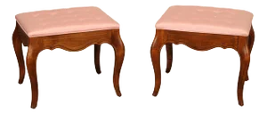 Ethan Allen French Country Style Pair of Benches