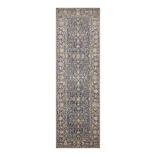 Jean Stoffer x Loloi Bradbury Midnight/ Multi 2'-6" x 10'-0" Runner Rug For Sale