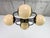 Czechoslovak Art Deco Rondocubist Geometric Chandelier, 1930s For Sale - Image 6 of 14