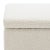 Cream Vianna Boucle Bench - Cream For Sale - Image 8 of 10
