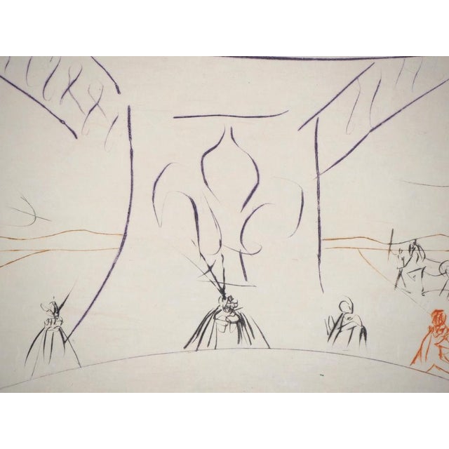 1980s Salvador Dali, Lady Godiva, 1983, Original Lithograph For Sale - Image 5 of 9