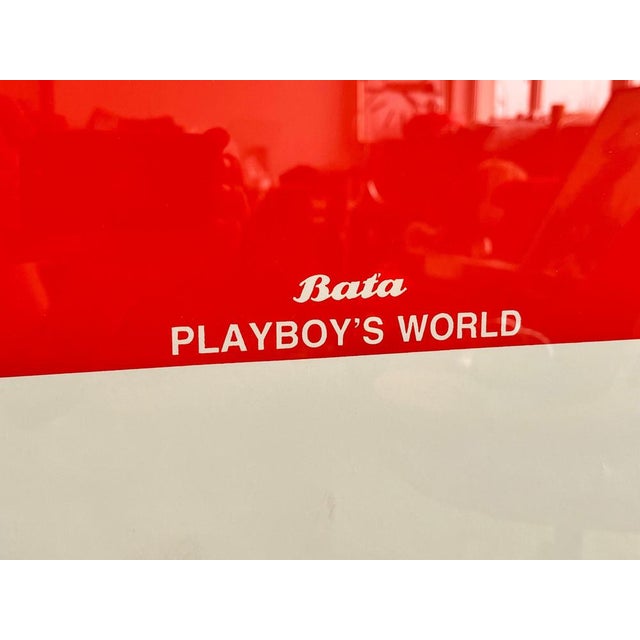 Large Original Poster by Tomas Salamon - Playbos World / Baťa, 1992 For Sale - Image 3 of 7