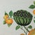 Rustic Vintage Needlework Botanical Still Life – Rustic Textile Wall Art With Lotus Pod and Citrus For Sale - Image 3 of 7