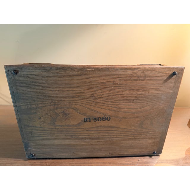Romweber Vintage Romweber Viking Oak Desk Tray For Sale - Image 4 of 6