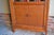 Antique Art Deco Oak Single-Door Display Cabinet For Sale - Image 4 of 11