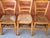 Vintage Mismatched Straw Chairs, 1950s, Set of 5 For Sale - Image 9 of 17