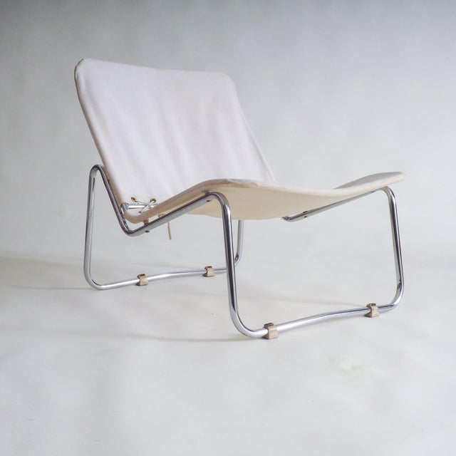 Vintage Tubular Lounge Chair, 1970s For Sale - Image 4 of 13