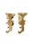 Pair of Ornate Gilt Acanthus Leaf Wall Sconces / Candle Shelves For Sale In Houston - Image 6 of 12