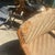Mid-Century Modern Vintage Scandinavian Wooden Covered Chair, Good Bones, Needs Reupholstery For Sale - Image 3 of 6