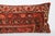 Vintage Antique Persian Rug Lumbar Pillow Cover – Tribal Decorative Cushion For Sale - Image 4 of 10
