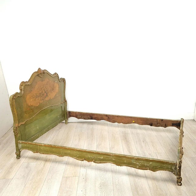 Italian Venetian Full Size Daybed, Circa 1870 For Sale - Image 3 of 11