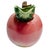 Ceramic Vintage Majolica Style Peach Ceramic Sculptural Pitcher For Sale - Image 7 of 9