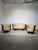 Art Deco Tulip 2-Seater Sofa and Club Chairs from Hotel Le Malandre, Set of 3 For Sale - Image 3 of 11