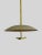 Minimalist Brass Pendant - Handcrafted Metal Lighting Fixture For Sale - Image 4 of 6